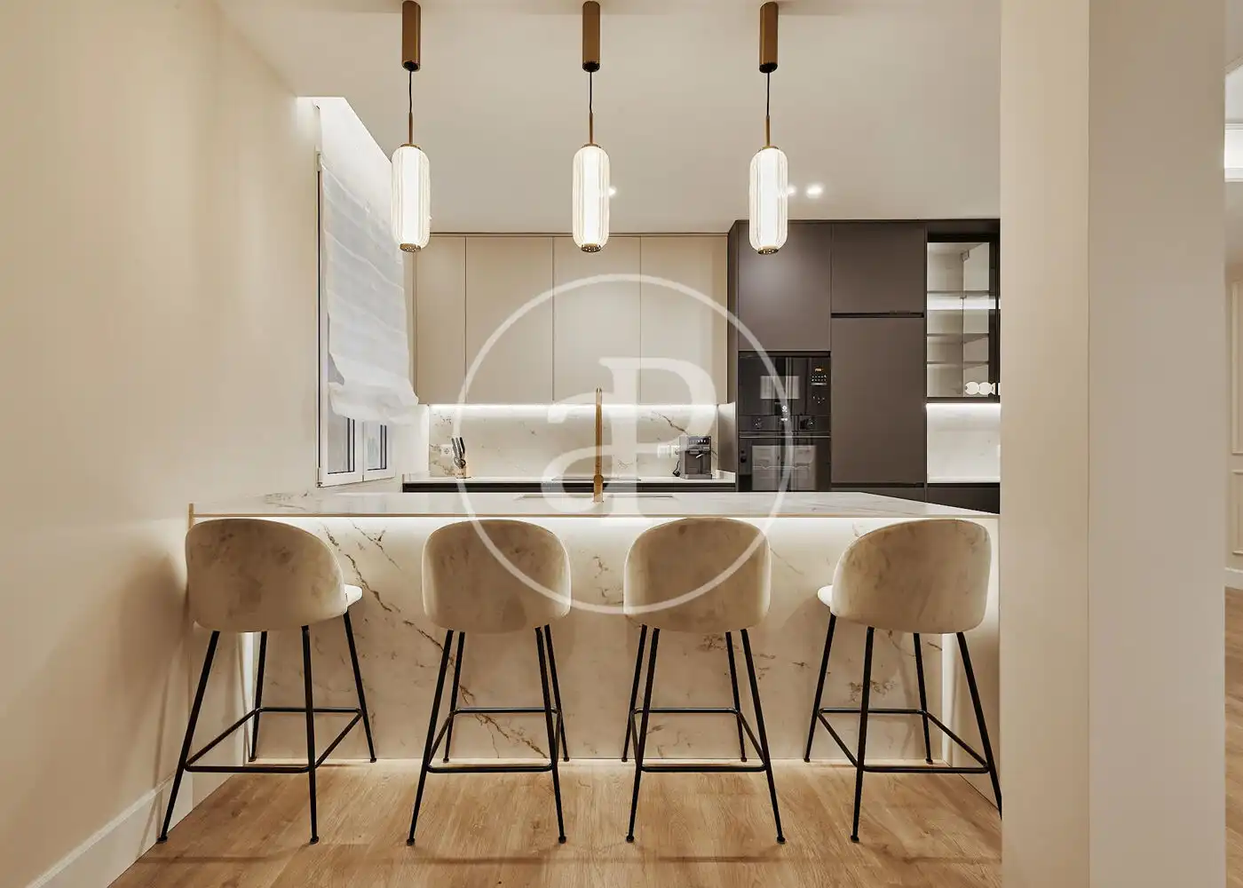 Küche von Wohnung zum Verkauf in Madrid mit Klimaanlage, Heizung und Terrasse