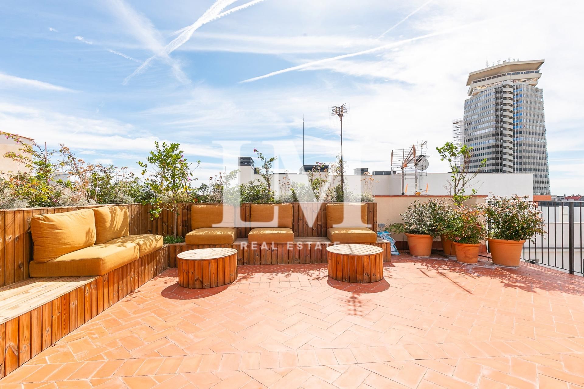 Terrassa de Apartament de lloguer en  Barcelona Capital amb Aire condicionat, Calefacció i Terrassa