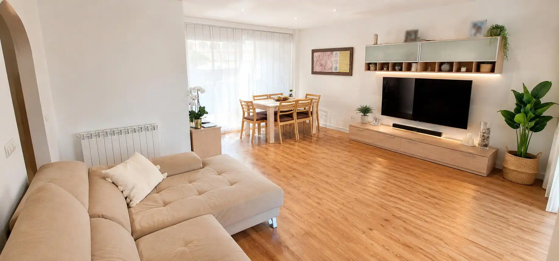 Wohnzimmer von Wohnung zum Verkauf in Calvià mit Klimaanlage, Heizung und Terrasse