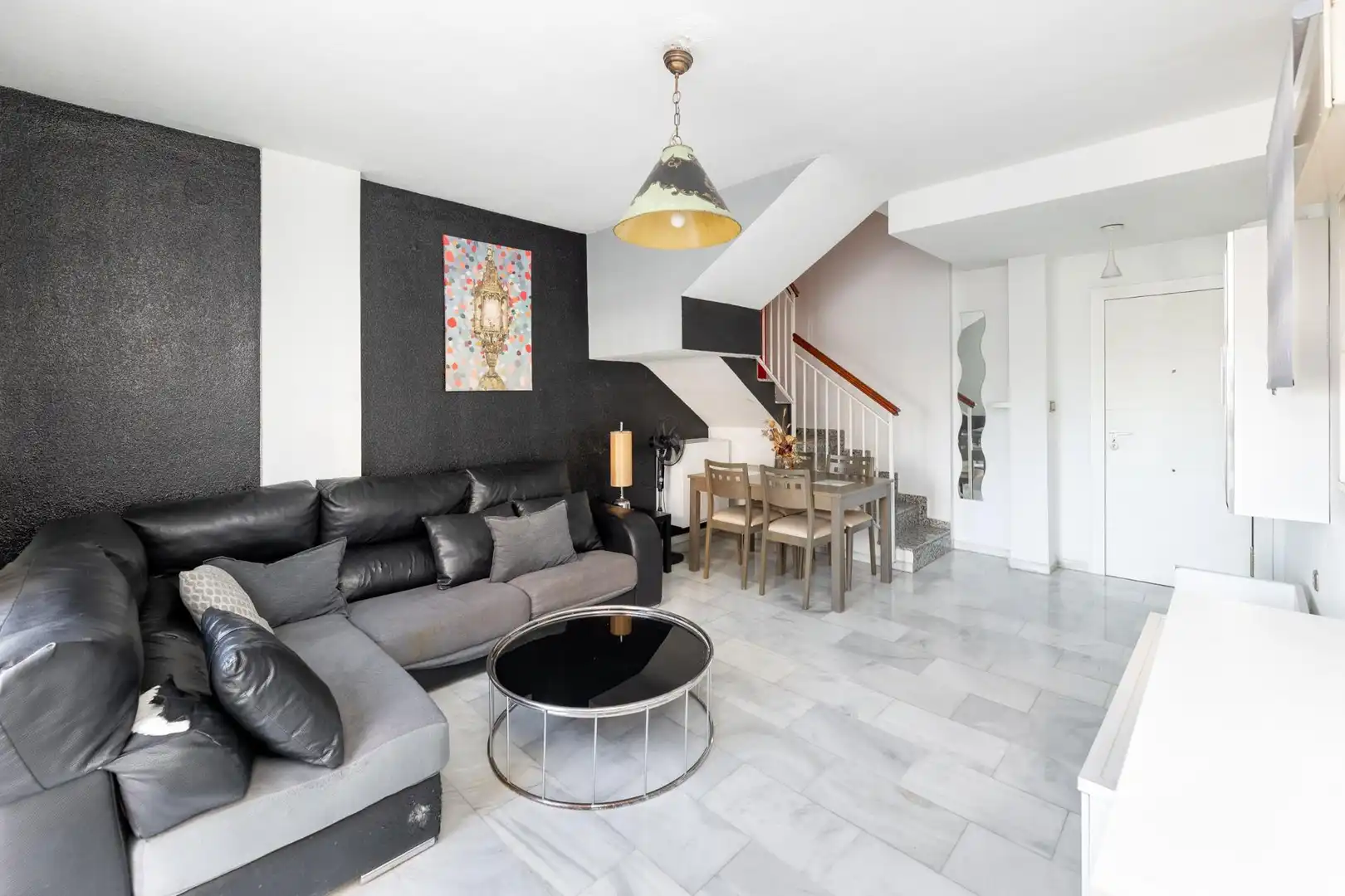 Sala de estar de Dúplex en venta en Gójar con Aire acondicionado, Terraza y Amueblado