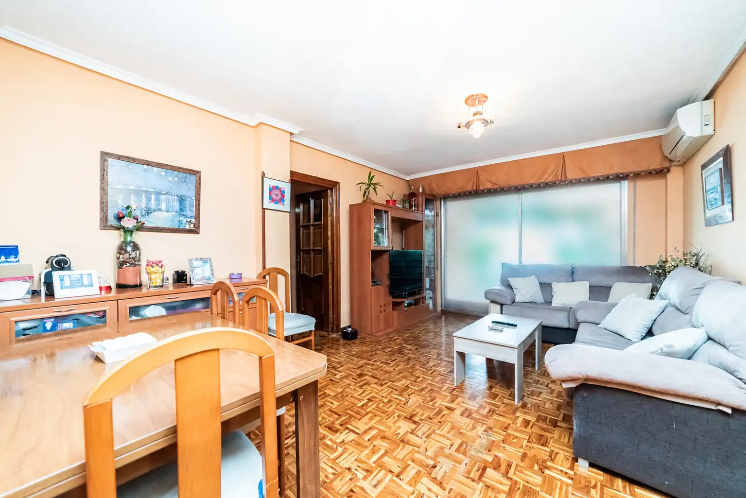 Living room of Flat for sale in Móstoles  with Heating and Terrace