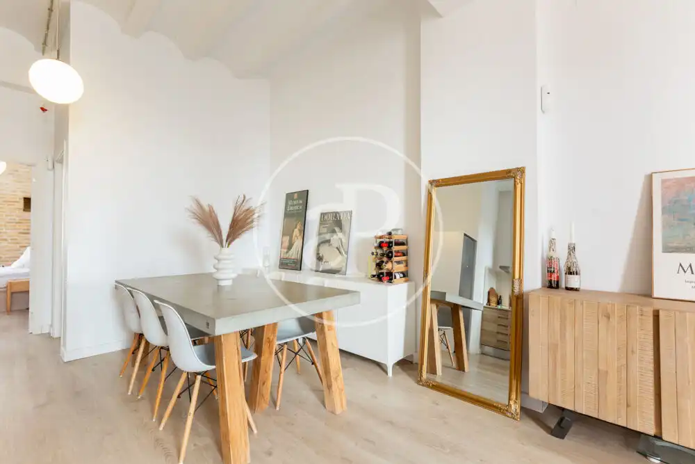 Esszimmer von Wohnung zum Verkauf in Valencia mit Klimaanlage, Heizung und Terrasse