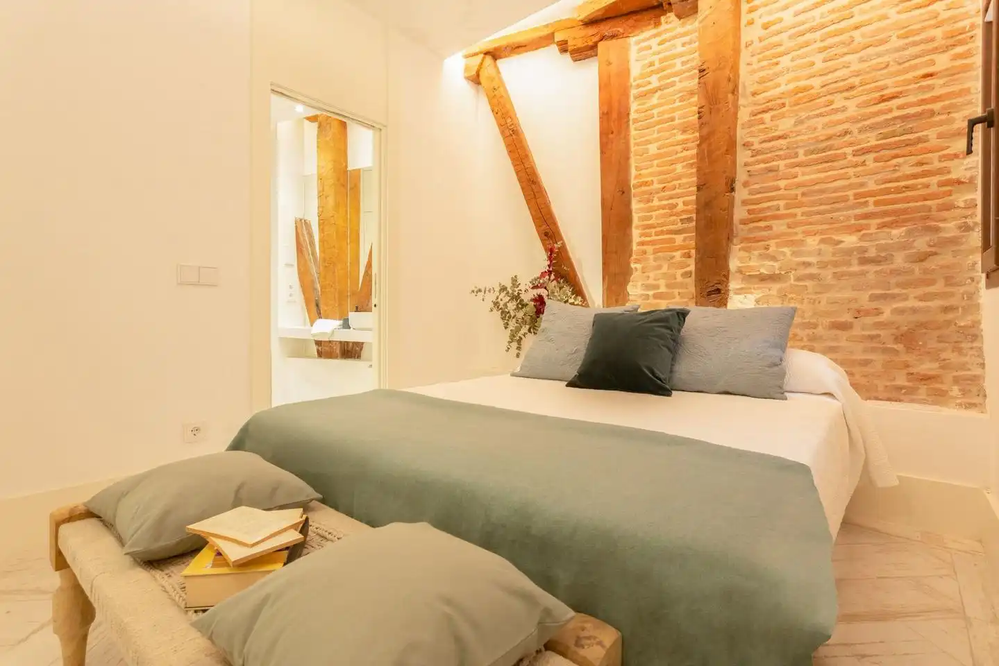 Bedroom of Ground floor for sale in Madrid  with Air Conditioner and Heating