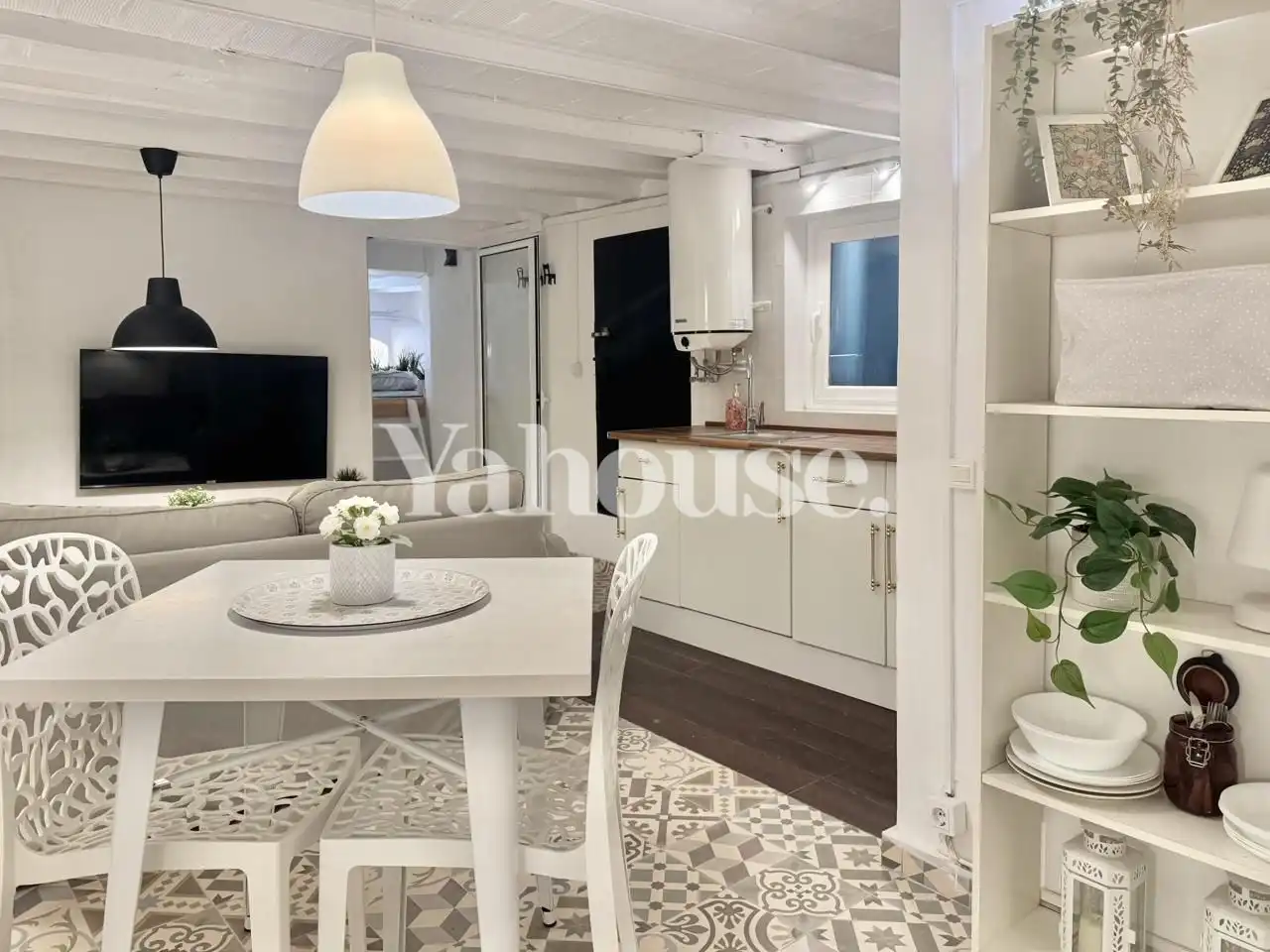 Wohnzimmer von Maisonette zum Verkauf in Barcelona