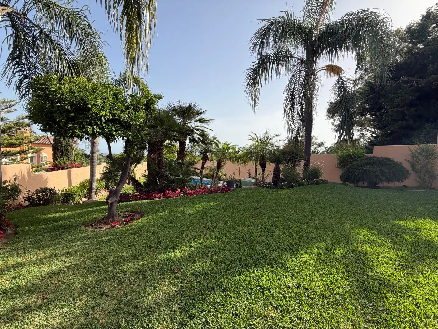 Garden of Detached homes for sale in Marbella  with Terrace and Balcony