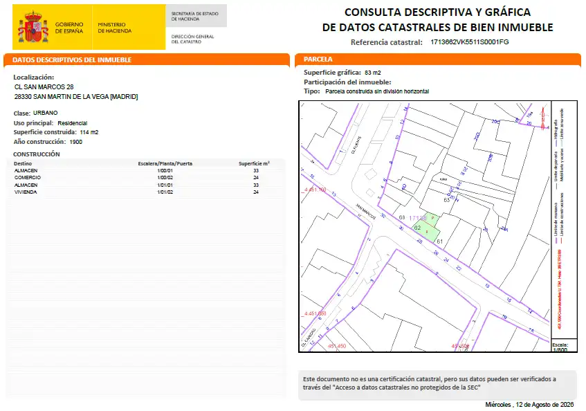 Terreny residencial en venda a San Martín de la Vega, imagen 8