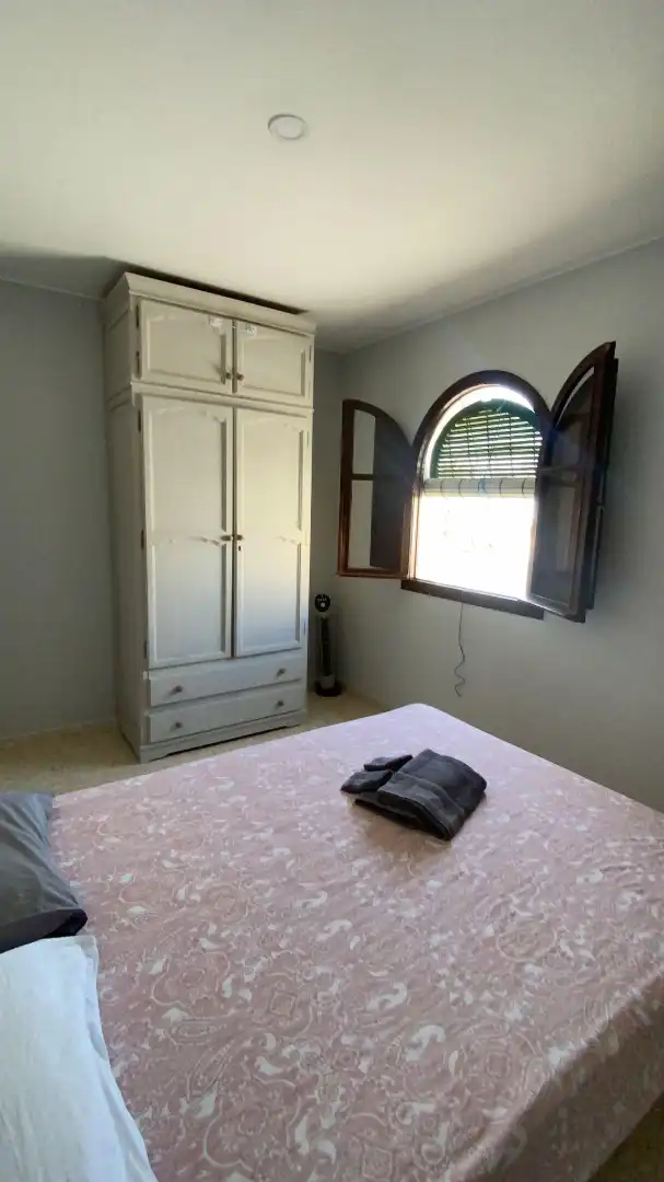 Schlafzimmer von Wohnung zur Miete in Sanlúcar de Barrameda mit Klimaanlage, Heizung und Möbliert