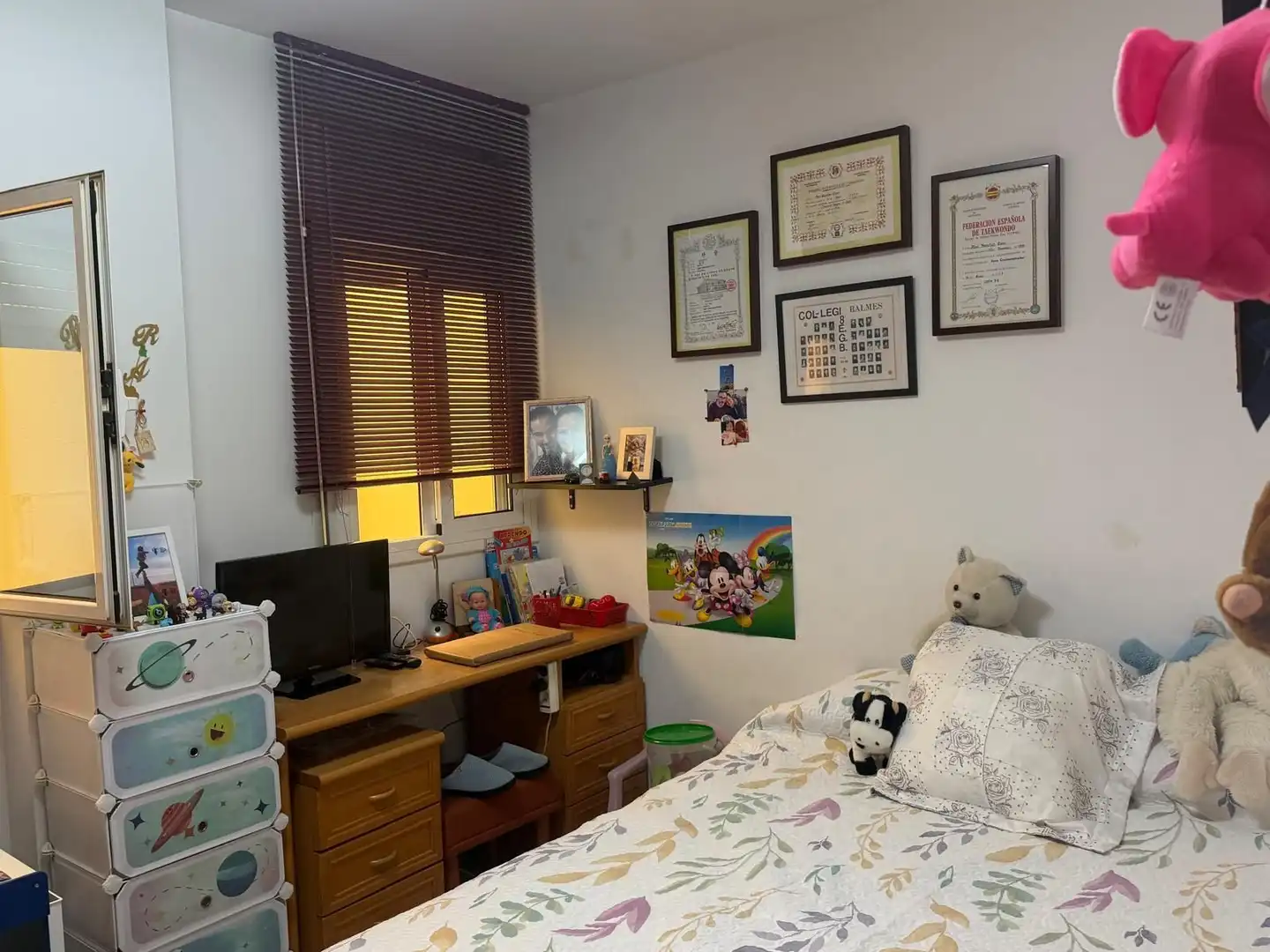 Bedroom of Flat for sale in Mataró  with Air Conditioner and Heating