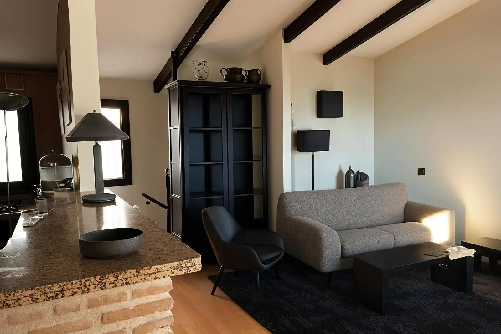 Sala de estar de Dúplex en venta en Mijas con Aire acondicionado y Amueblado