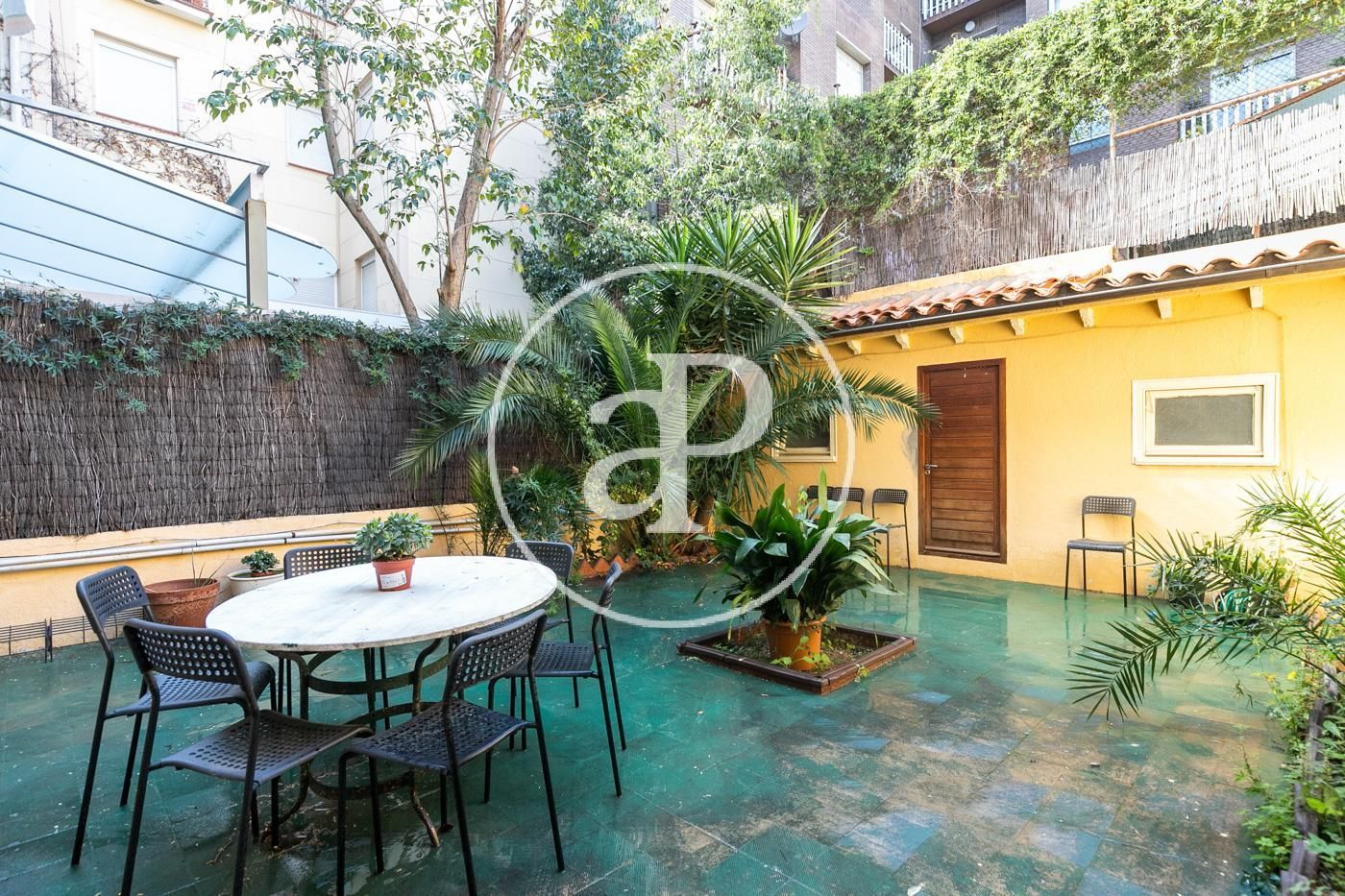 Terraza de Piso en venta en  Barcelona Capital con Aire acondicionado, Calefacción y Jardín privado