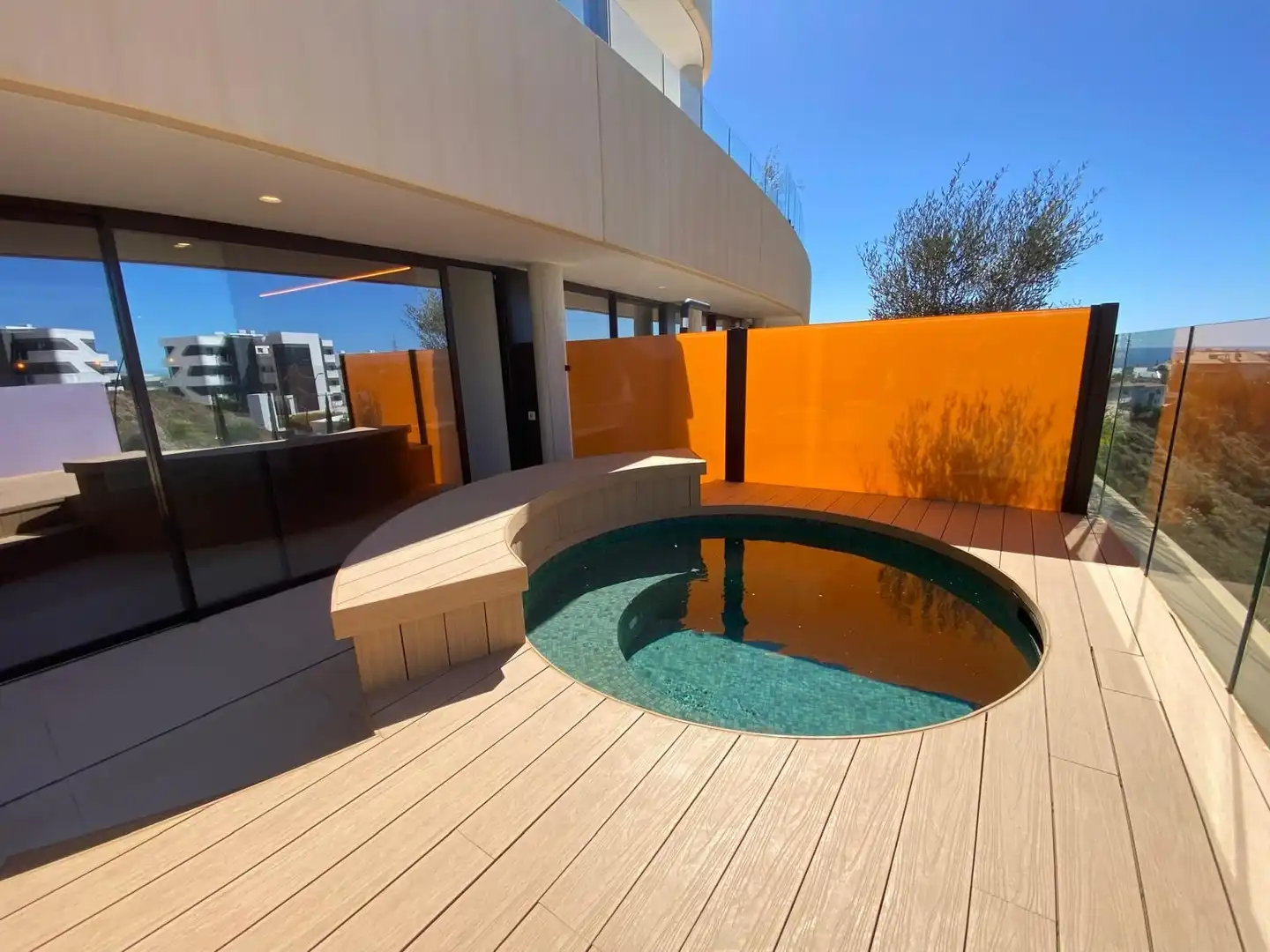 Terraza de Apartamento en venta en Fuengirola con Aire acondicionado, Terraza y Trastero