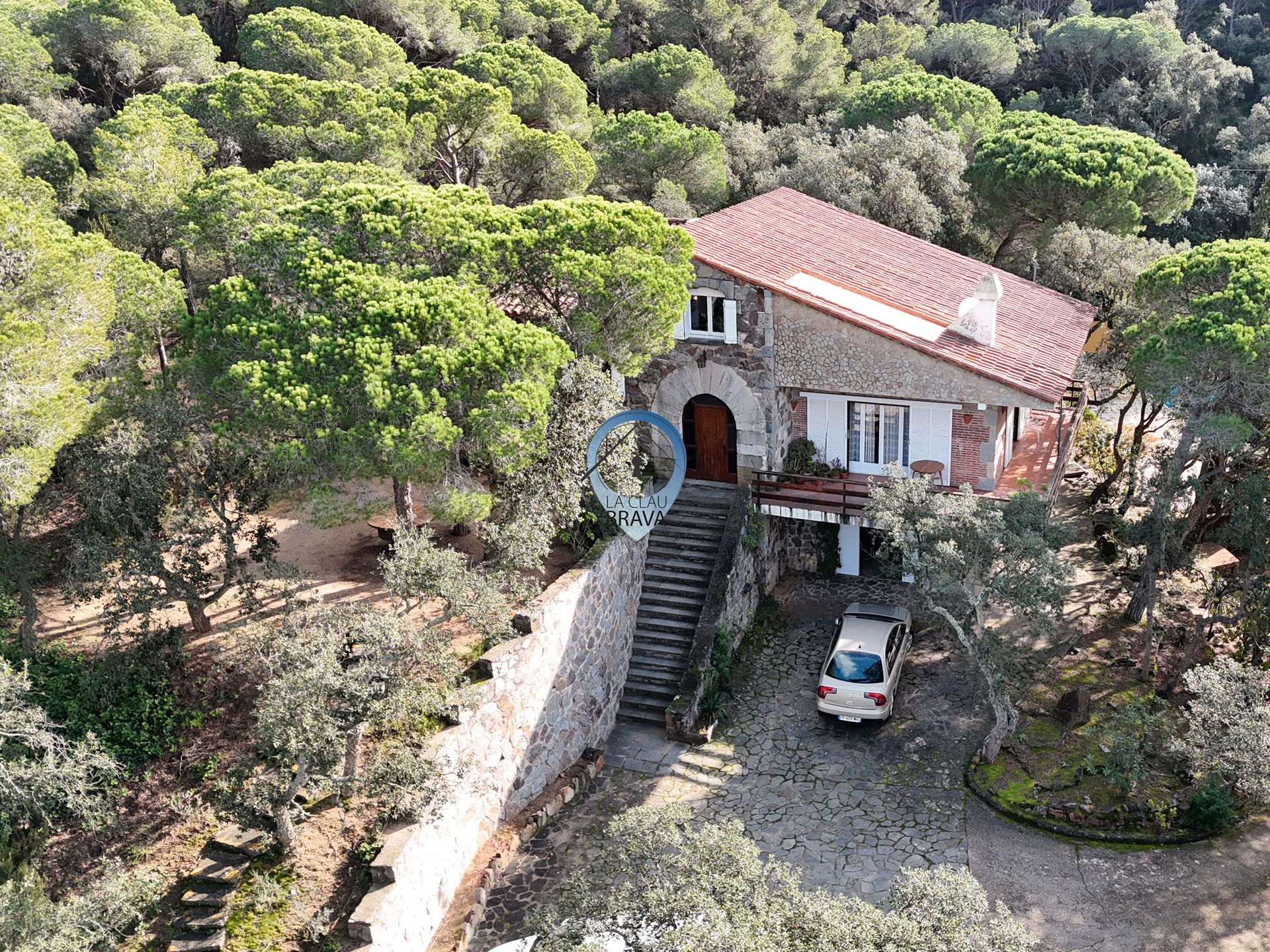 Vista exterior de Casa o xalet en venda en Castell-Platja d'Aro amb Aire condicionat, Calefacció i Jardí privat