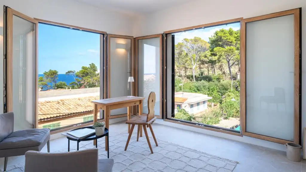 Bedroom of Houses for sale in Banyalbufar  with Air Conditioner, Private garden and Terrace
