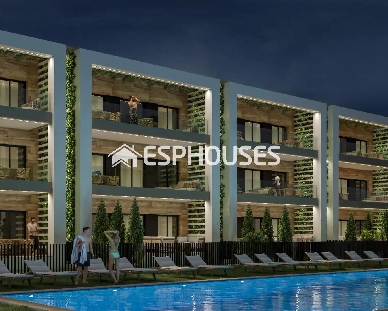 Mini appartamento con terrazza in vendita a Las Lomas de Rame - Bahía Bella, imagen 8