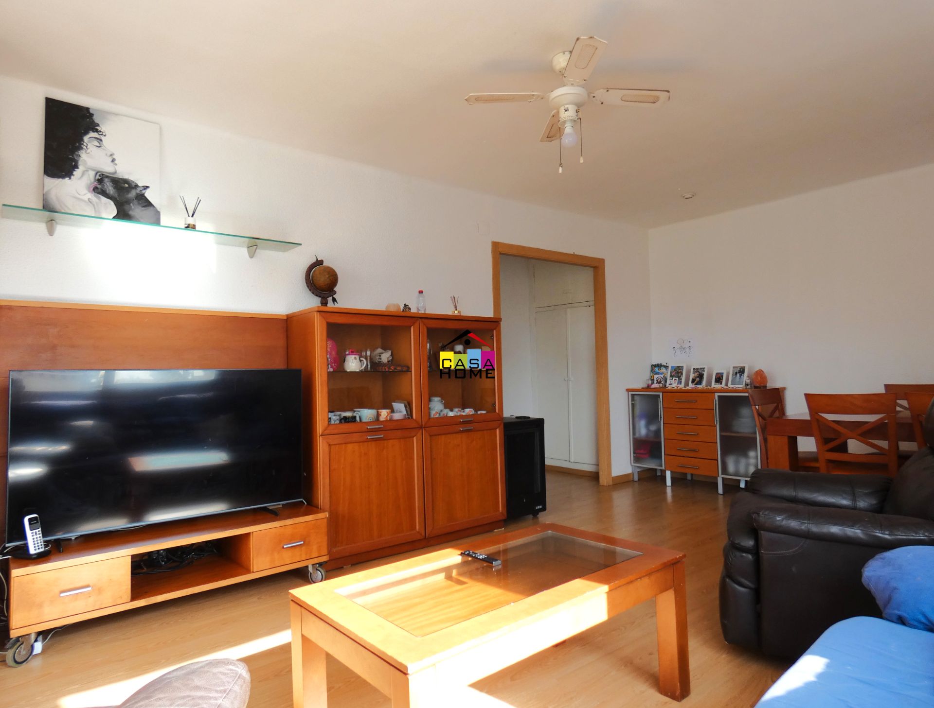 Living room of Apartment for sale in Benicasim / Benicàssim  with Parquet flooring, Terrace and Storage room