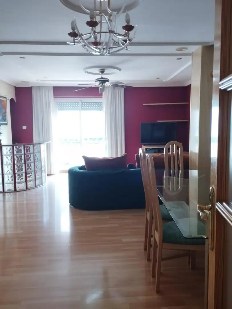 Sala de estar de Piso en venta en Ibi con Amueblado y Balcón