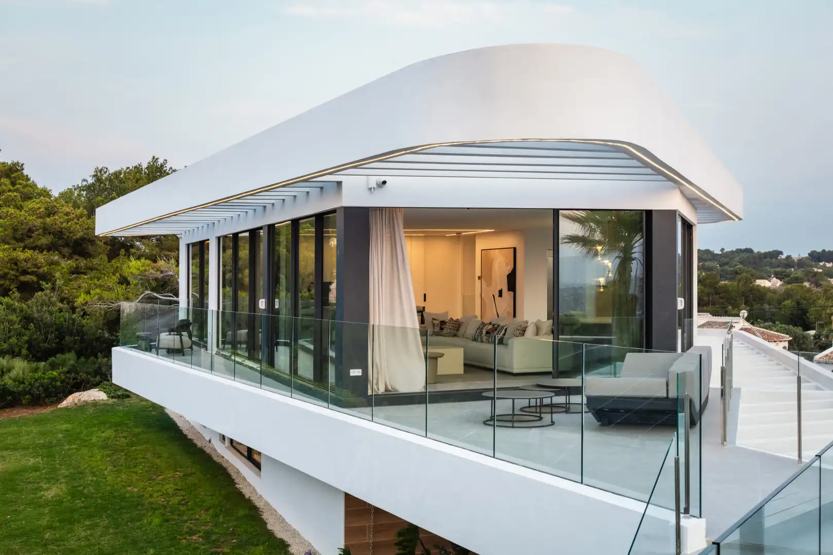 Exterior view of Houses for sale in Jávea / Xàbia  with Private garden, Terrace and Swimming Pool