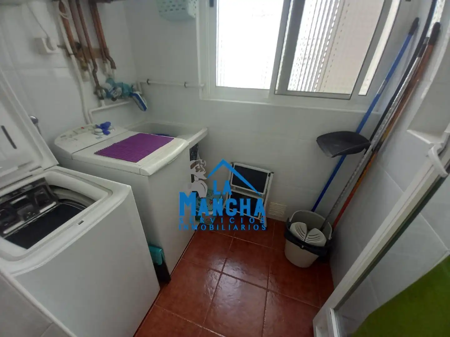 Kitchen of Flat for sale in Albacete  with Heating, Storage room and Furnished