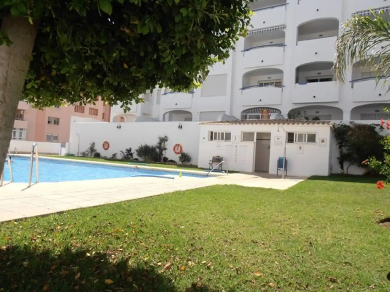 Swimming pool of Apartments for sale in Benalmádena  with Air Conditioner, Heating and Terrace