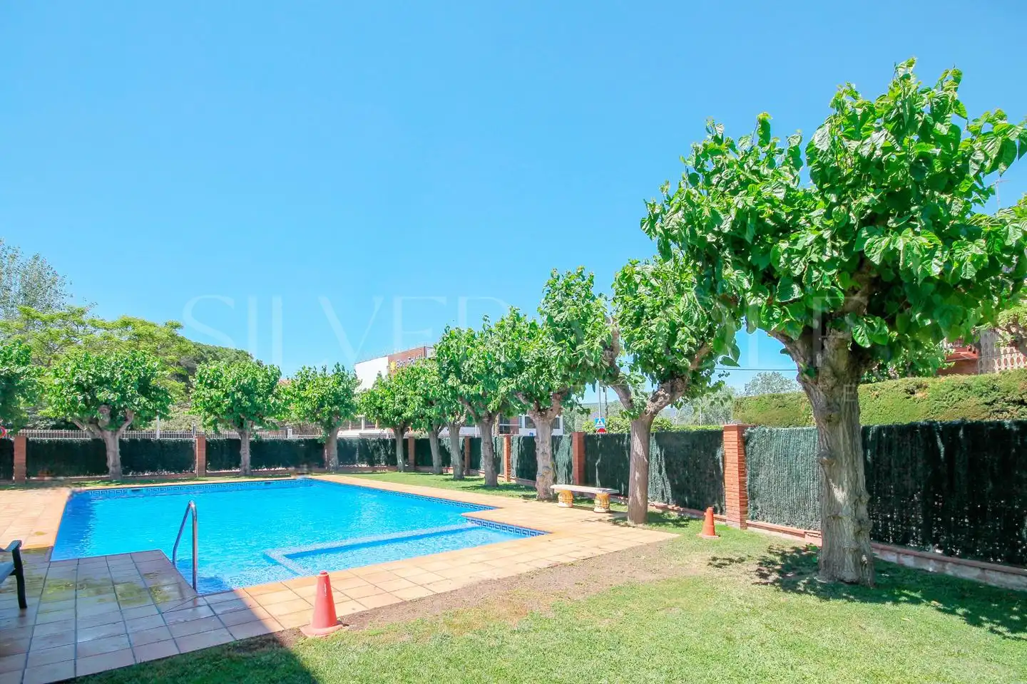 Swimming pool of Flat for sale in Gavà  with Air Conditioner, Heating and Parquet flooring