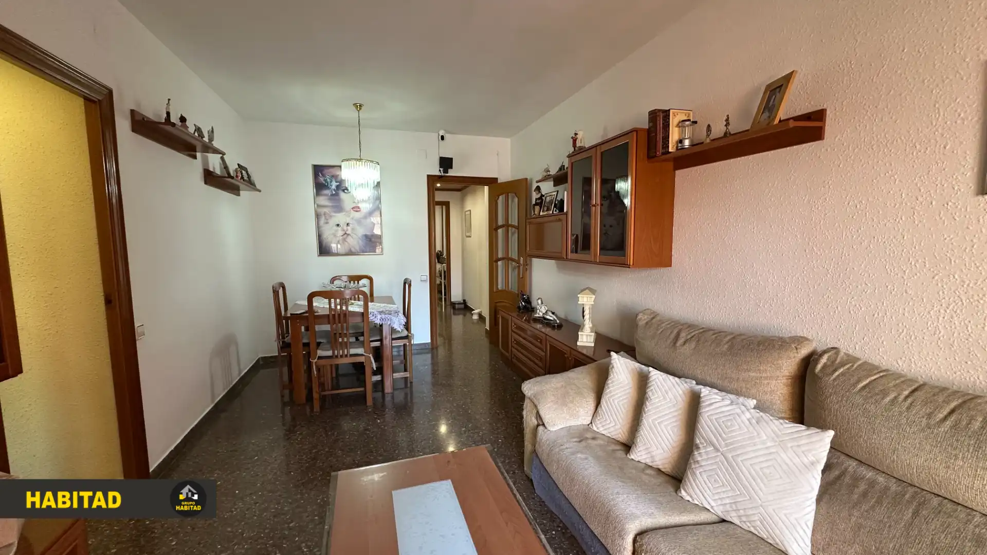 Sala de estar de Piso en venta en Sant Boi de Llobregat con Balcón