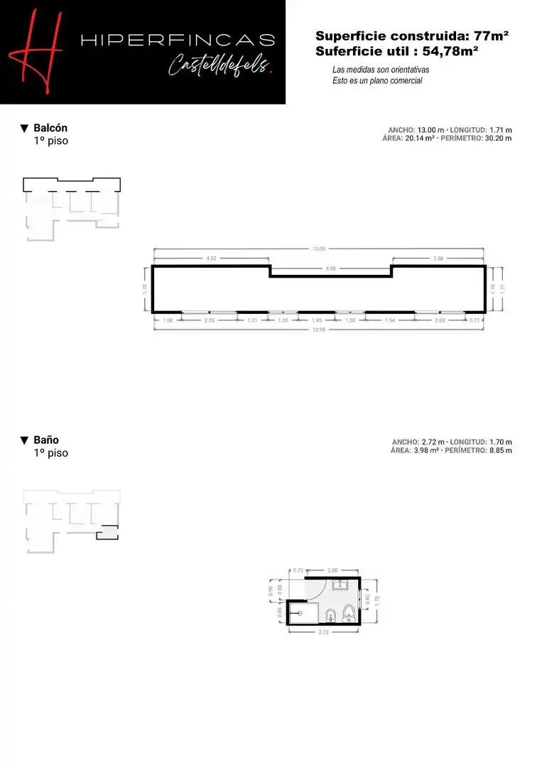 Wohnung zum Verkauf in Castelldefels mit Klimaanlage, Heizung und Terrasse