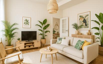 Living room of Flat for sale in Vigo   with Parquet flooring and Storage room