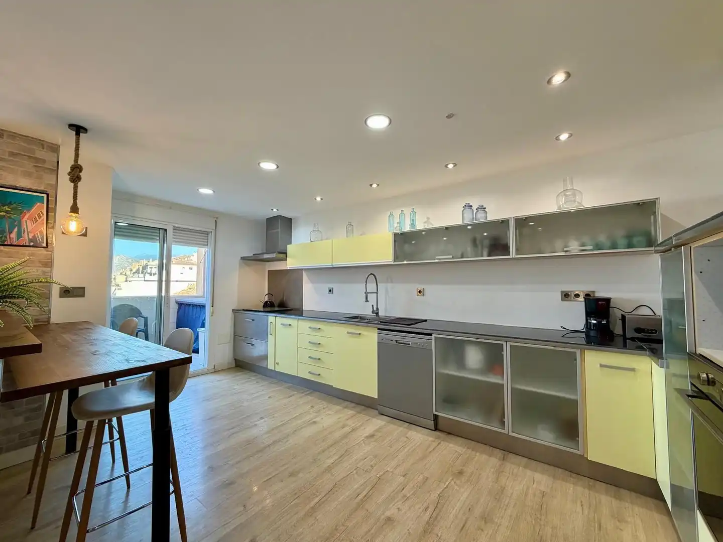 Cocina de Piso en venta en Roquetas de Mar con Aire acondicionado, Terraza y Amueblado