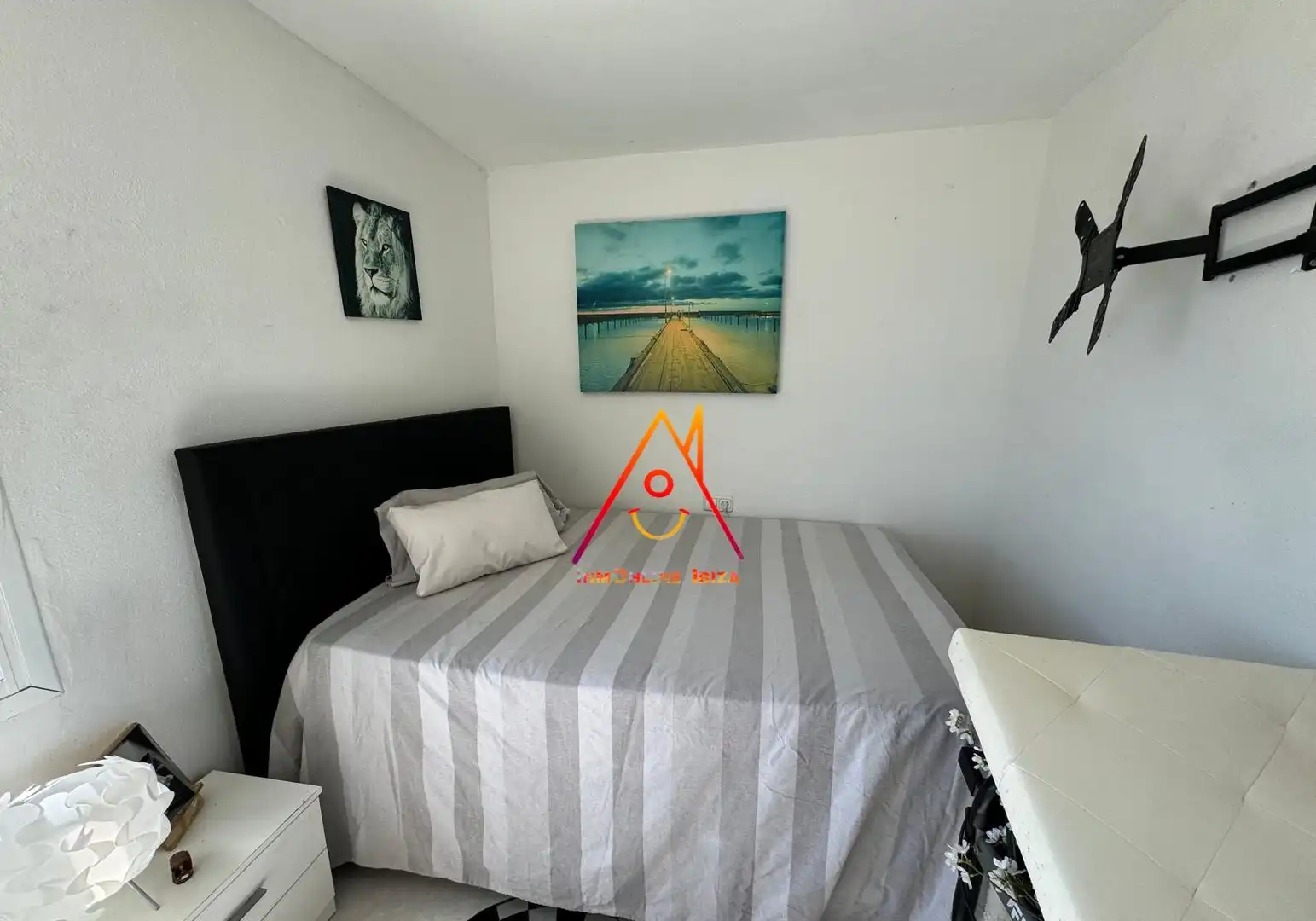 Bedroom of Flat for rent in Eivissa  with Terrace, Furnished and Oven