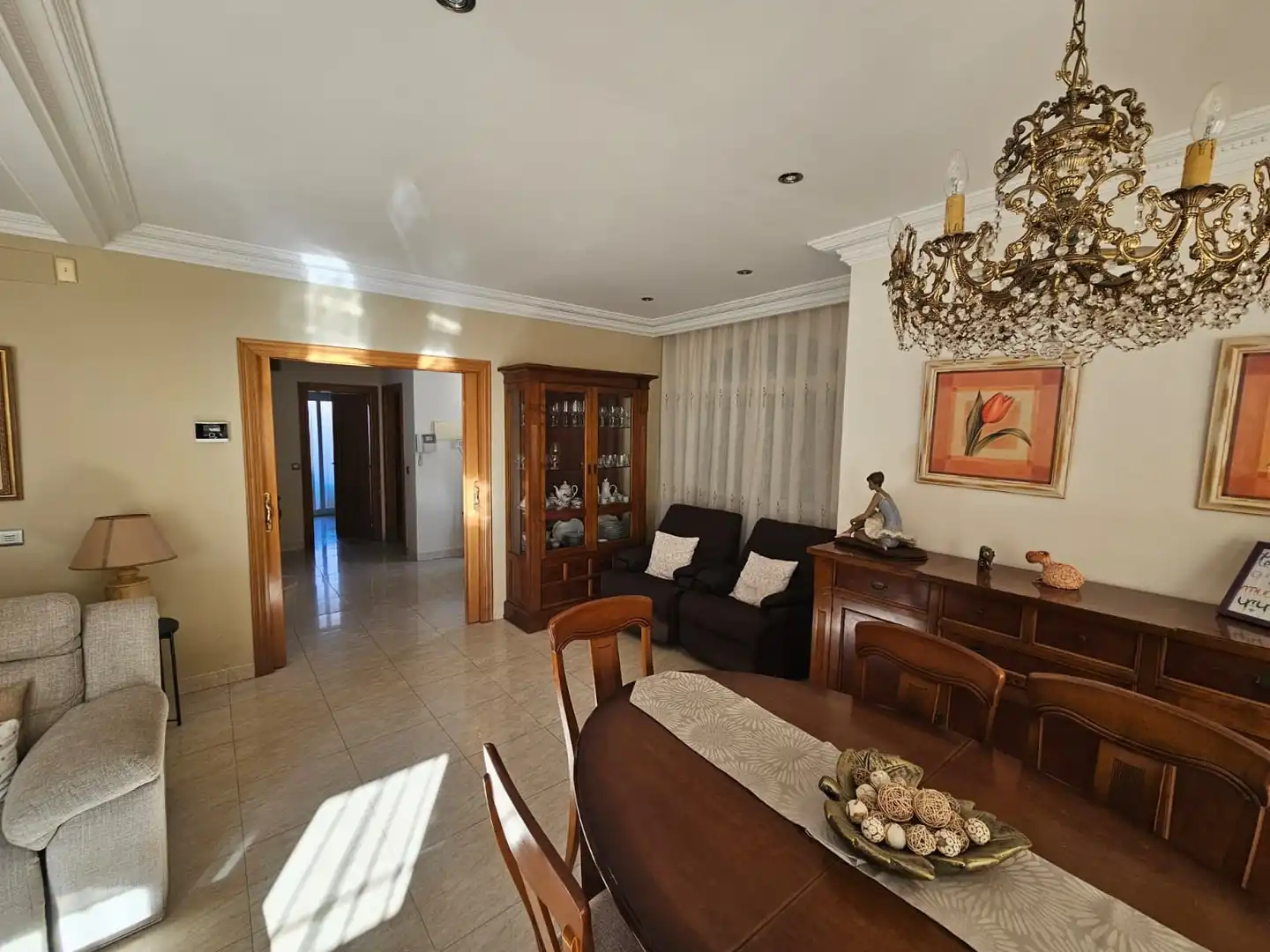 Sala de estar de Casa o chalet en venta en Sagunto / Sagunt con Calefacción, Jardín privado y Trastero
