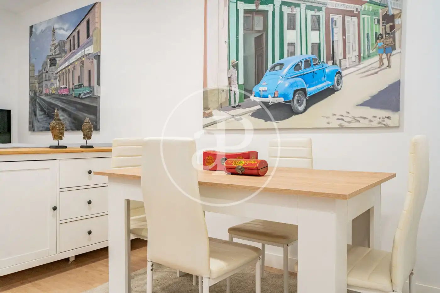 Dining room of Flat for sale in Madrid  with Air Conditioner, Heating and Furnished