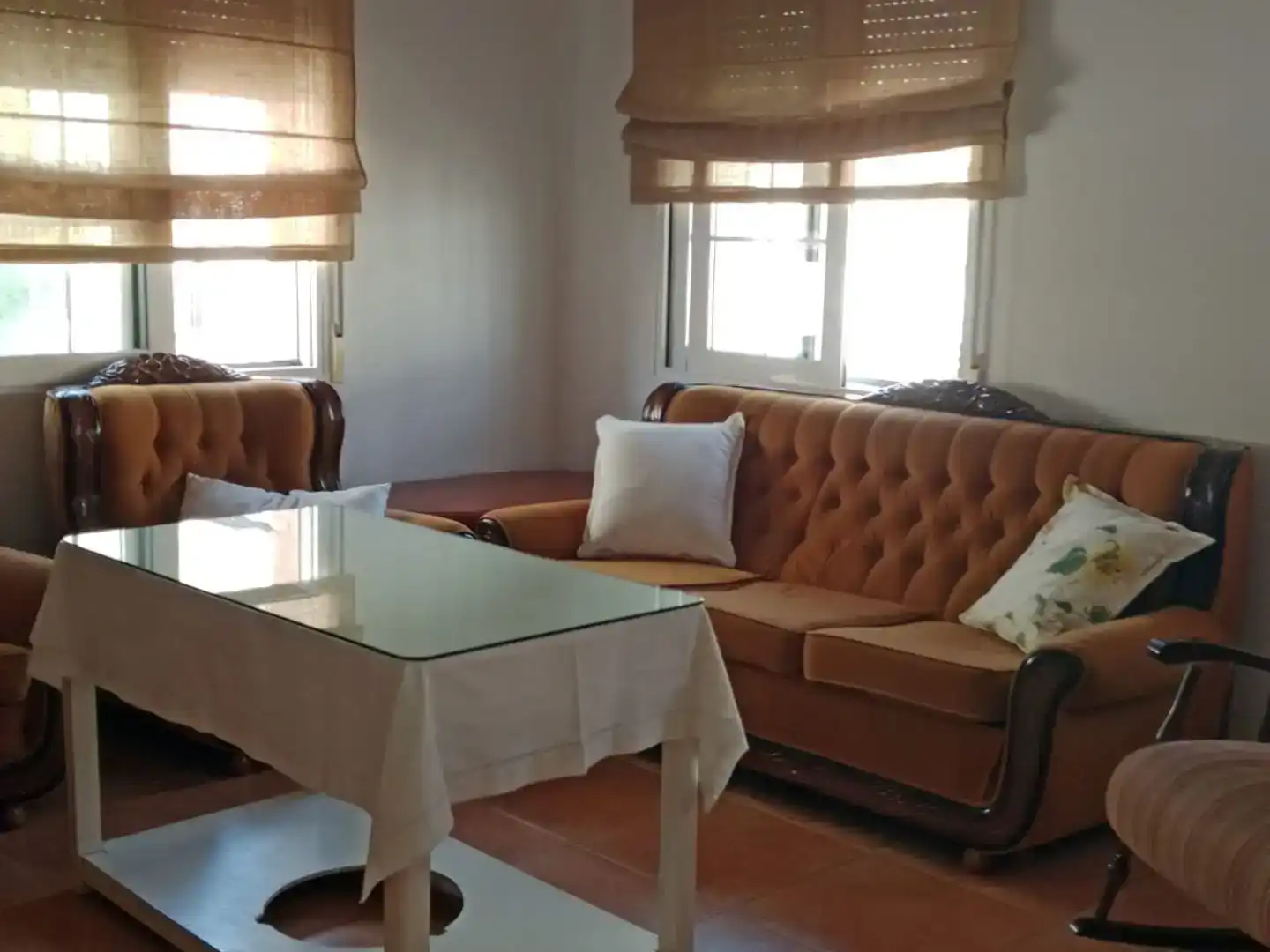 Sala d'estar de Pis en venda en La Puerta de Segura amb Aire condicionat, Moblat i Balcó