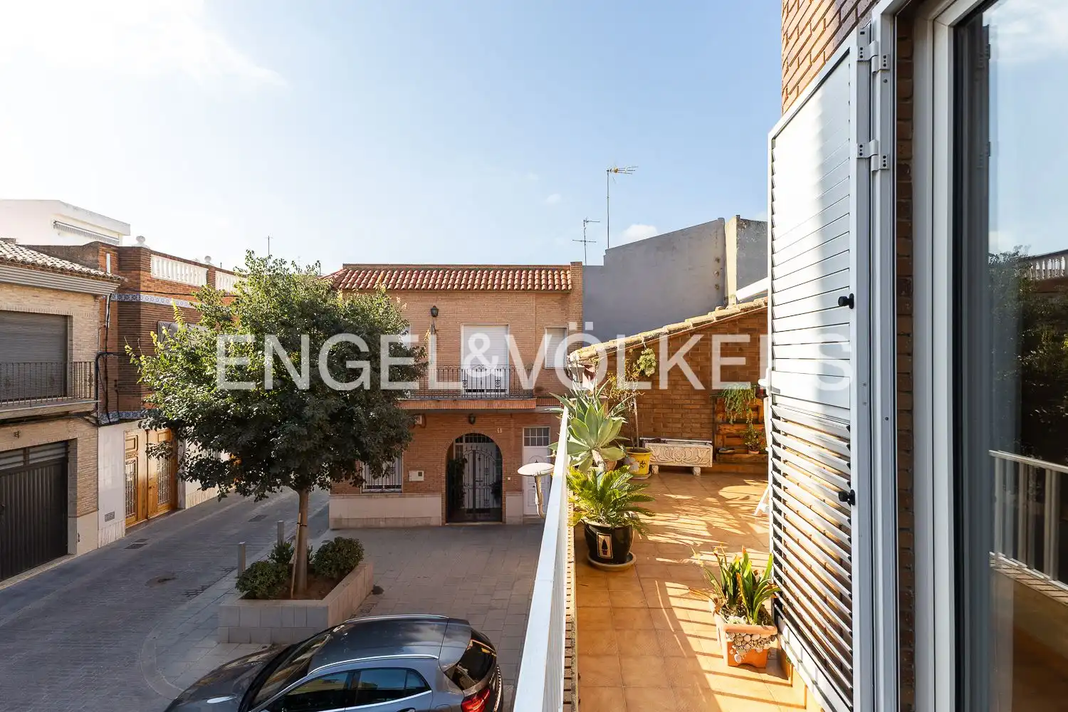 Terrace of Detached homes for sale in Albal, Valencia