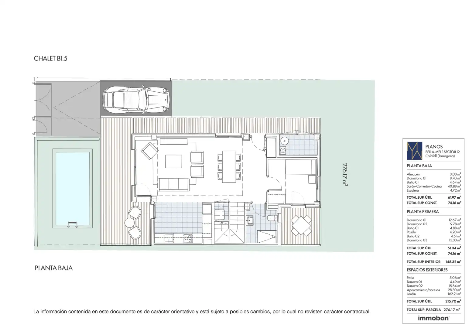 Casa adosada en venta en Calafell con Aire acondicionado, Jardín privado y Parquet