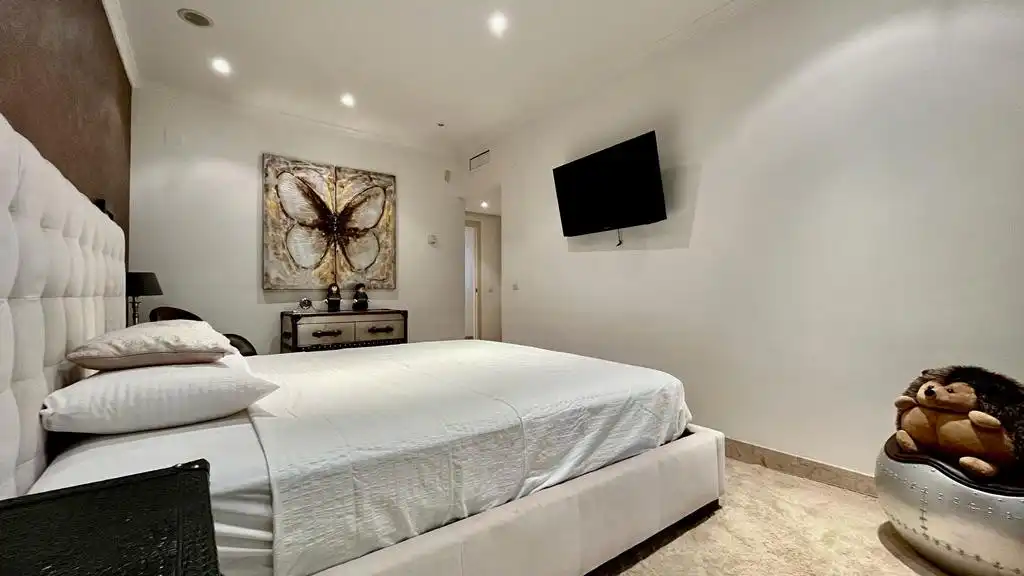 Bedroom of Ground floor for rent in Marbella  with Air Conditioner, Private garden and Terrace