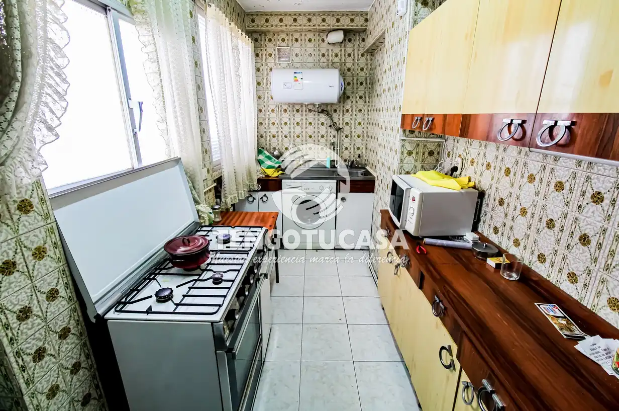 Kitchen of Flat for sale in Madrid  with Terrace and Furnished