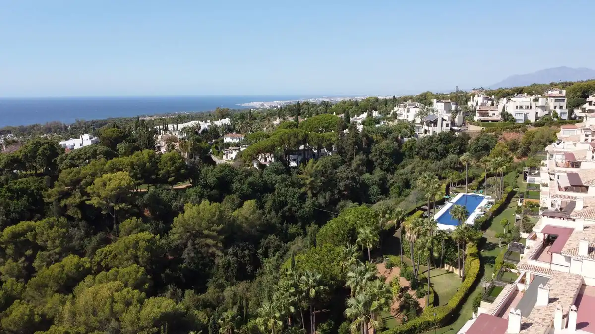 Vista exterior de Pis en venda en Marbella amb Aire condicionat, Terrassa i Traster