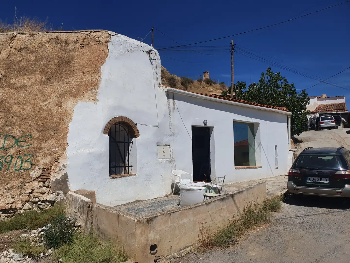 Vista exterior de Casa o xalet en venda en Guadix