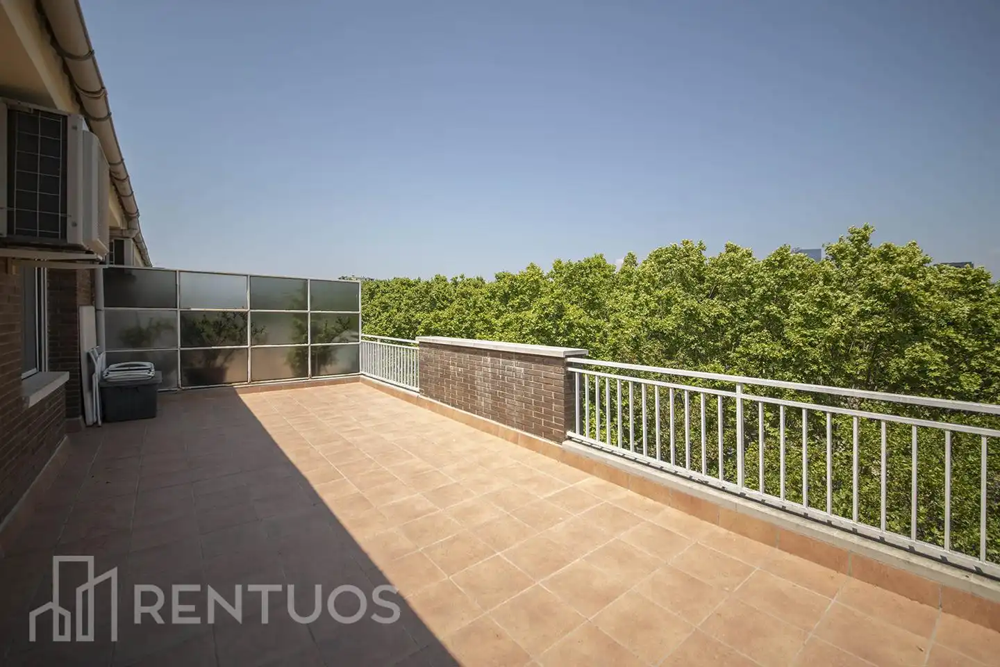 Terrasse von Wohnung zur Miete in Barcelona mit Klimaanlage und Terrasse