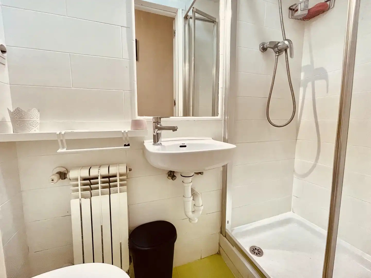 Bathroom of Apartments for rent in Madrid  with Heating, Terrace and Furnished