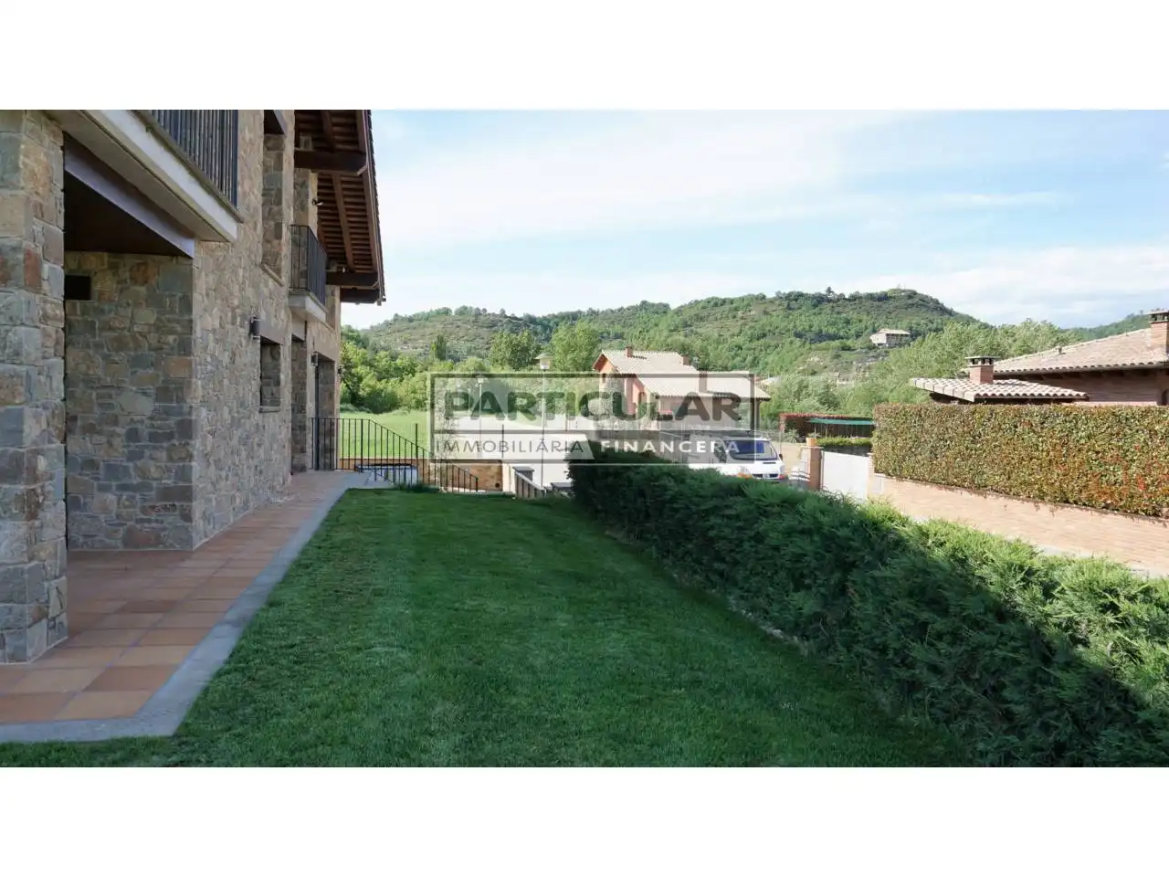 Garden of Detached homes for rent in Santa Eulàlia de Riuprimer  with Heating, Private garden and Terrace