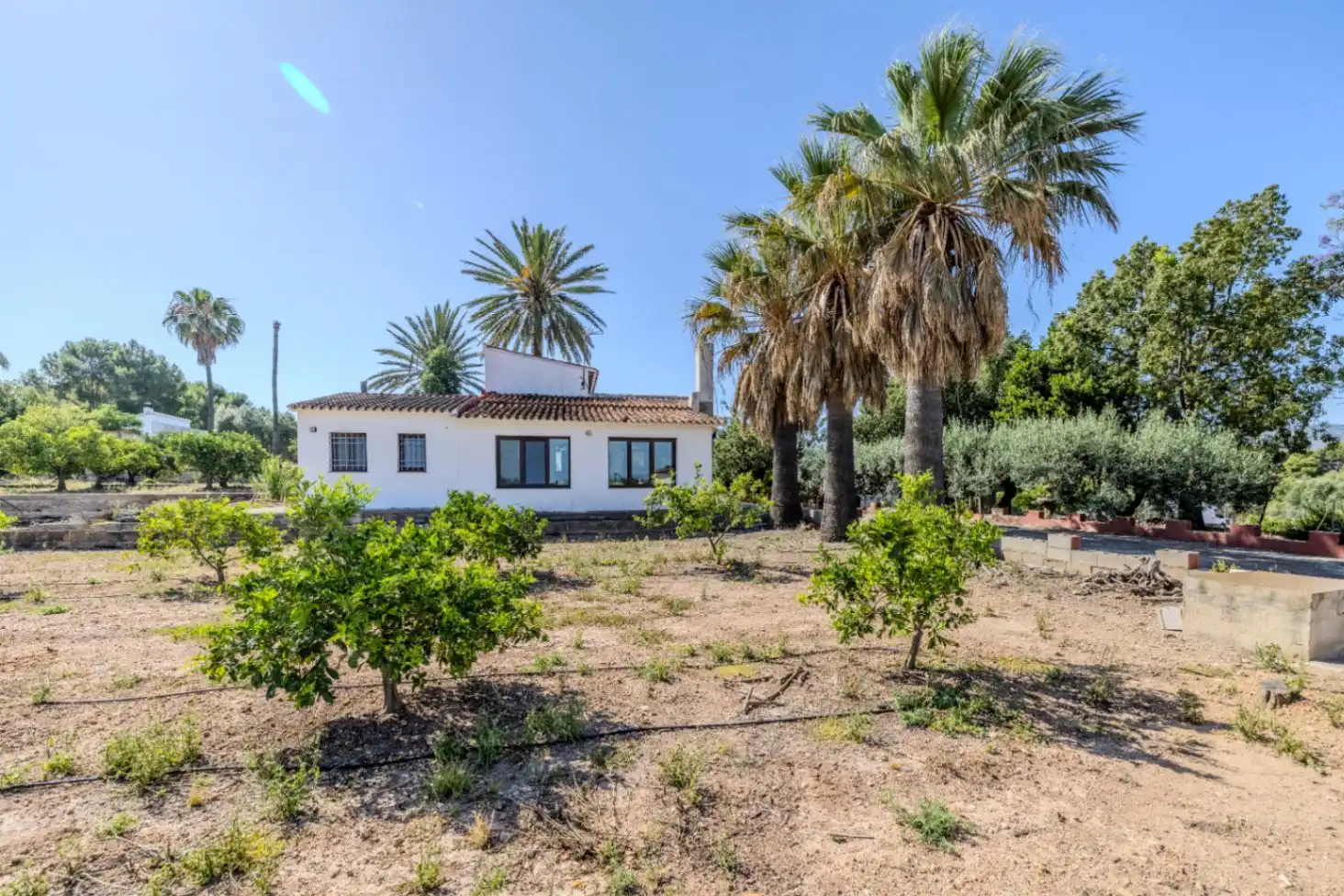 Vista exterior de Finca rústica en venda en Dénia amb Aire condicionat, Calefacció i Jardí privat