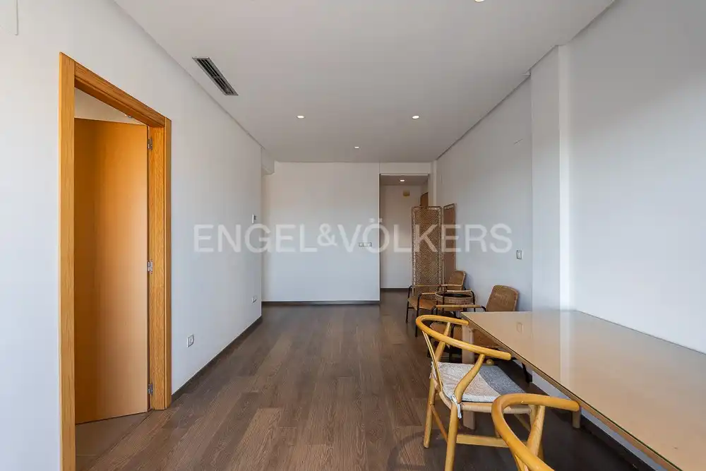 Menjador de Apartament de lloguer en Museros amb Aire condicionat, Calefacció i Parquet