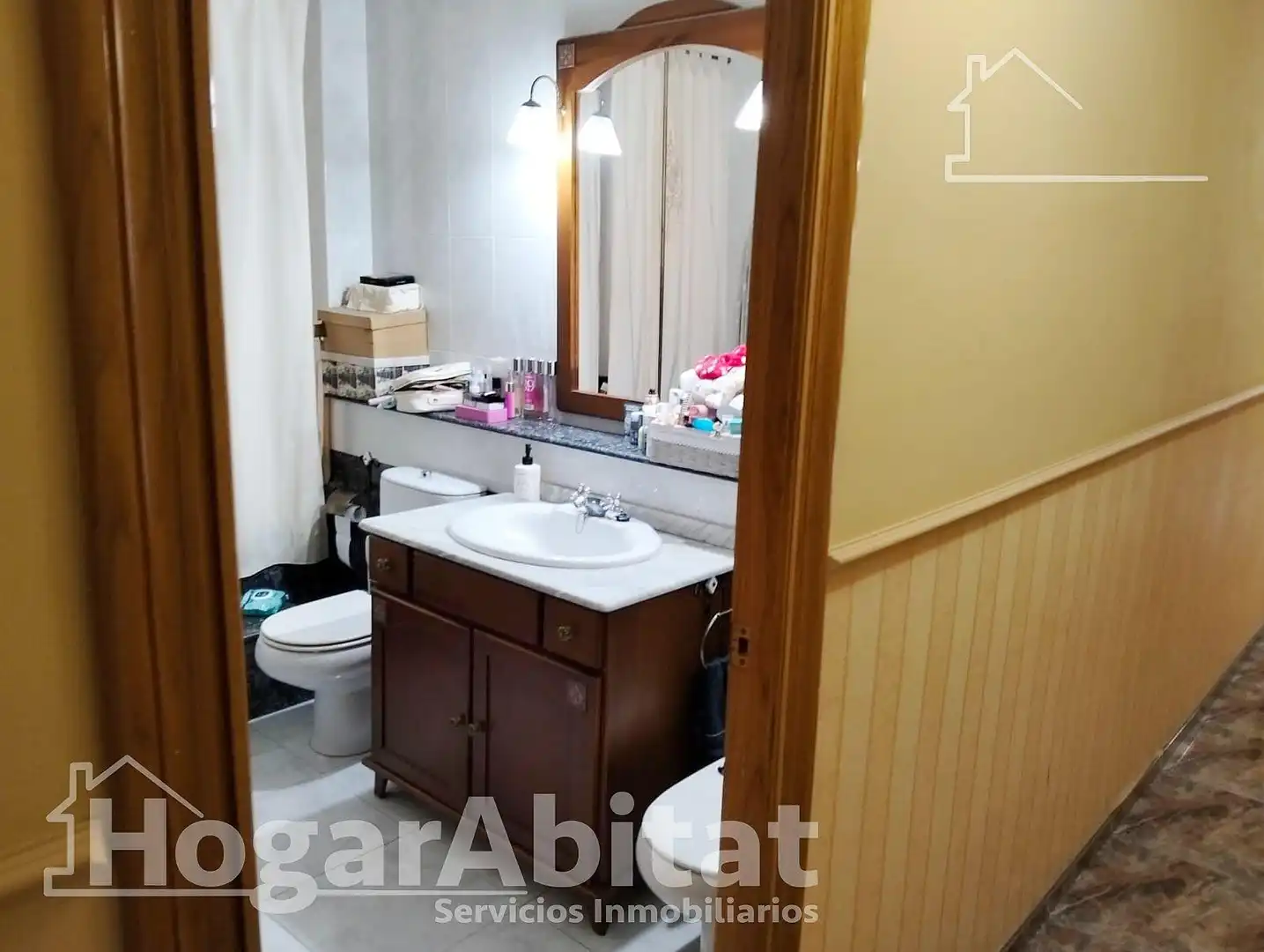 Bathroom of Flat for sale in Algemesí  with Air Conditioner, Heating and Terrace
