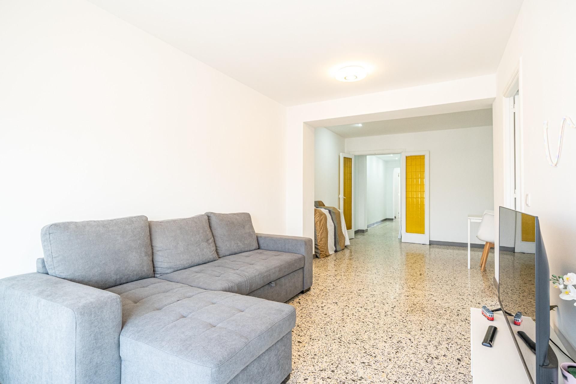 Sala d'estar de Pis en venda en  Palma de Mallorca amb Balcó