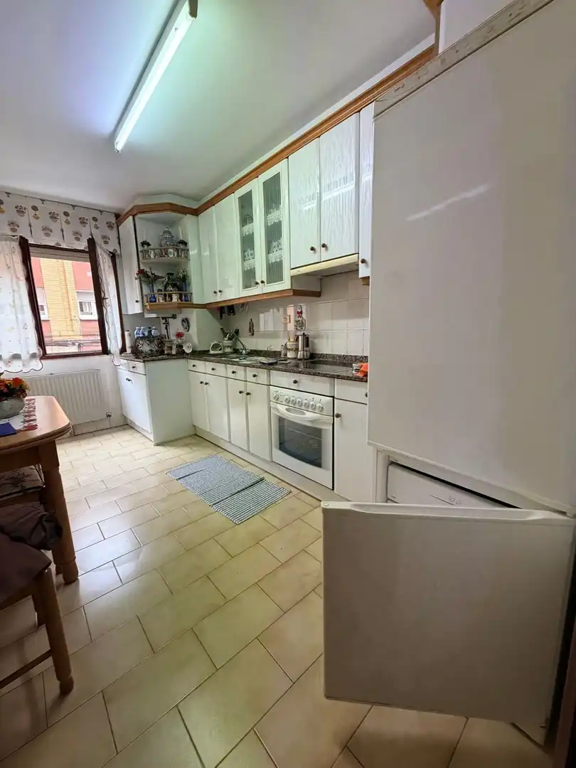 Kitchen of Flat for sale in Gijón   with Heating and Swimming Pool