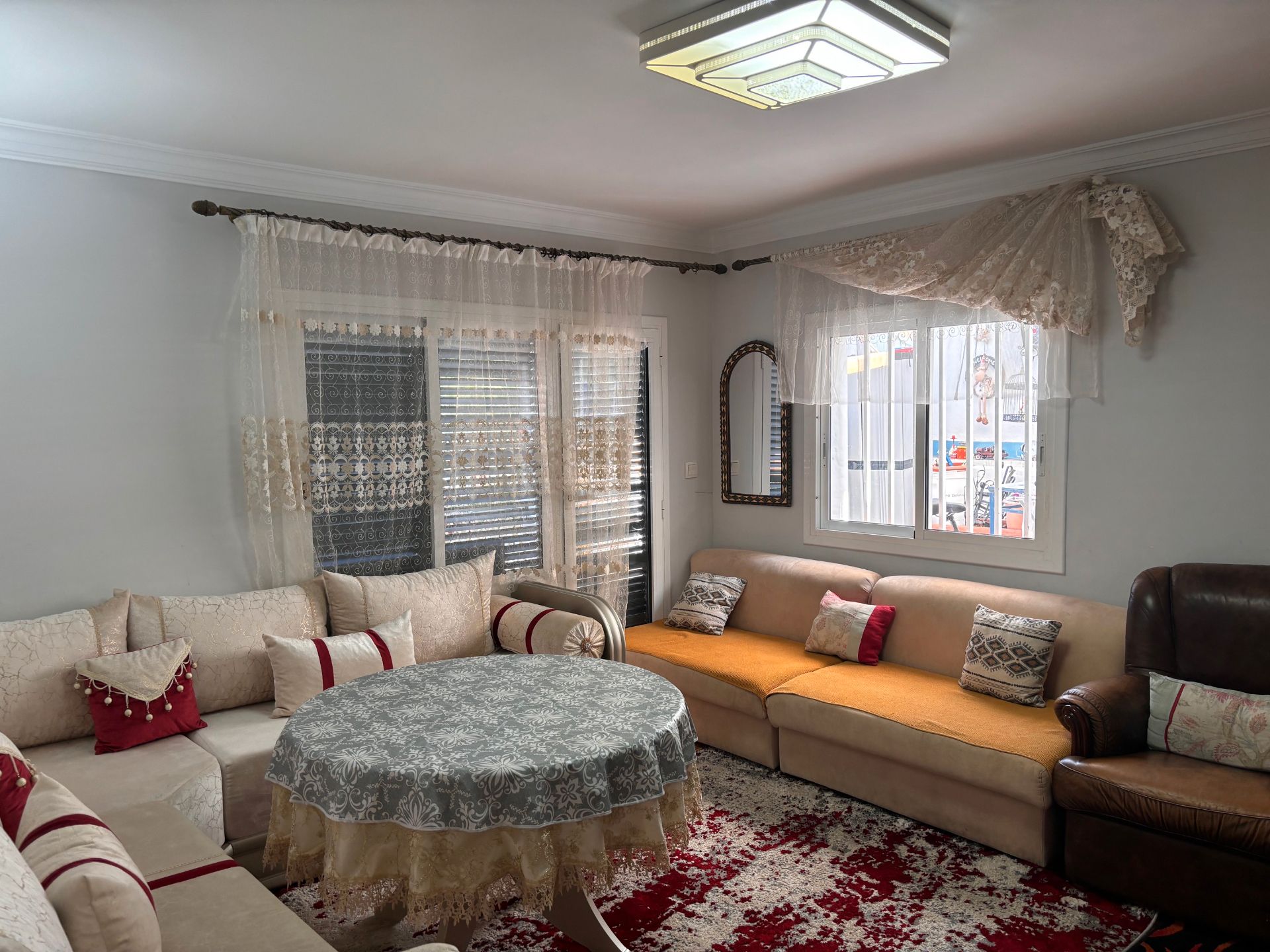 Living room of Flat for sale in Mataró  with Terrace, Storage room and Balcony