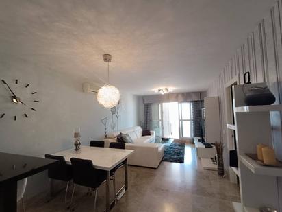 Living room of Flat for sale in El Ejido  with Air Conditioner, Terrace and Furnished