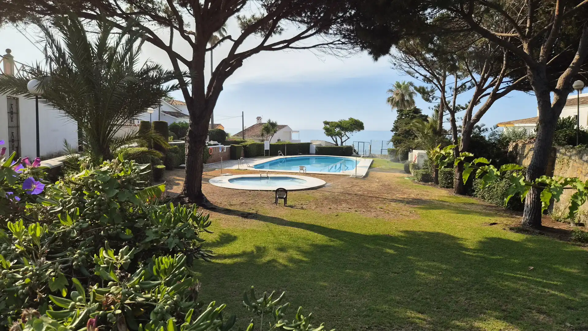 Garten von Wohnungen zum Verkauf in Estepona mit Terrasse, Schwimmbad und Möbliert