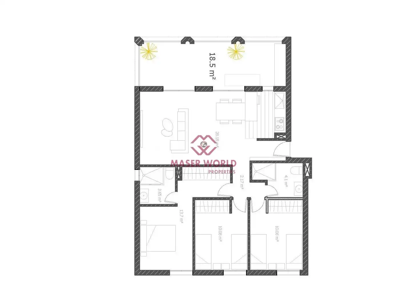 Apartment with pool for sale in Plans - Gasparot, imagen 9